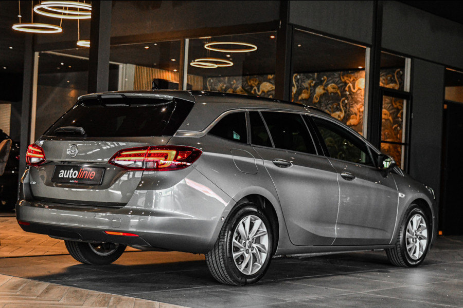Opel Astra Sports Tourer 1.2 Elegance, Zwarte Hemel, Camera, Carplay, Keyless, Dodehoek, Cruise, LED!