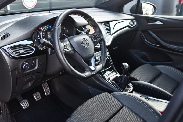 Opel Astra Sports Tourer 1.2 Elegance, Zwarte Hemel, Camera, Carplay, Keyless, Dodehoek, Cruise, LED!