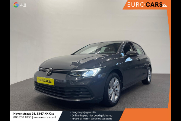 Volkswagen Golf 1.0 eTSI 110pk Automaat Life Navigatie Apple Carplay/Android Auto Parkeersensoren Adaptieve Cruise Control Sfeerverlichting Virtual Cockpit Climate Control Lichtmetalen velgen