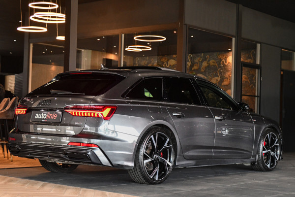 Audi A6 Avant 55 TFSI e quattro Competition 3x S-Line, RS Seats, Carbon, Pano, Matrix, B&O, 360, Memory, Keyless, ACC, Trekhaak!