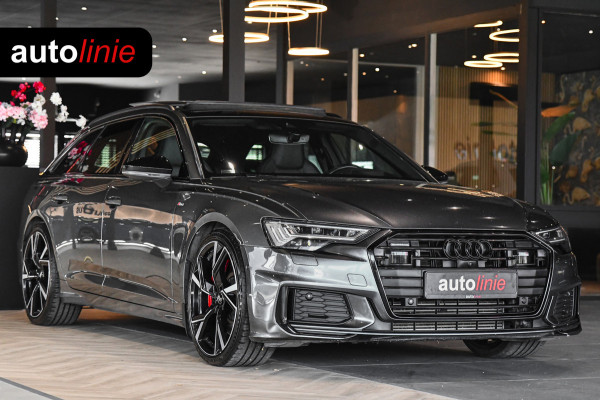 Audi A6 Avant 55 TFSI e quattro Competition 3x S-Line, RS Seats, Carbon, Pano, Matrix, B&O, 360, Memory, Keyless, ACC, Trekhaak!