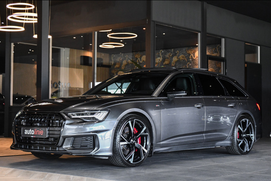 Audi A6 Avant 55 TFSI e quattro Competition 3x S-Line, RS Seats, Carbon, Pano, Matrix, B&O, 360, Memory, Keyless, ACC, Trekhaak!