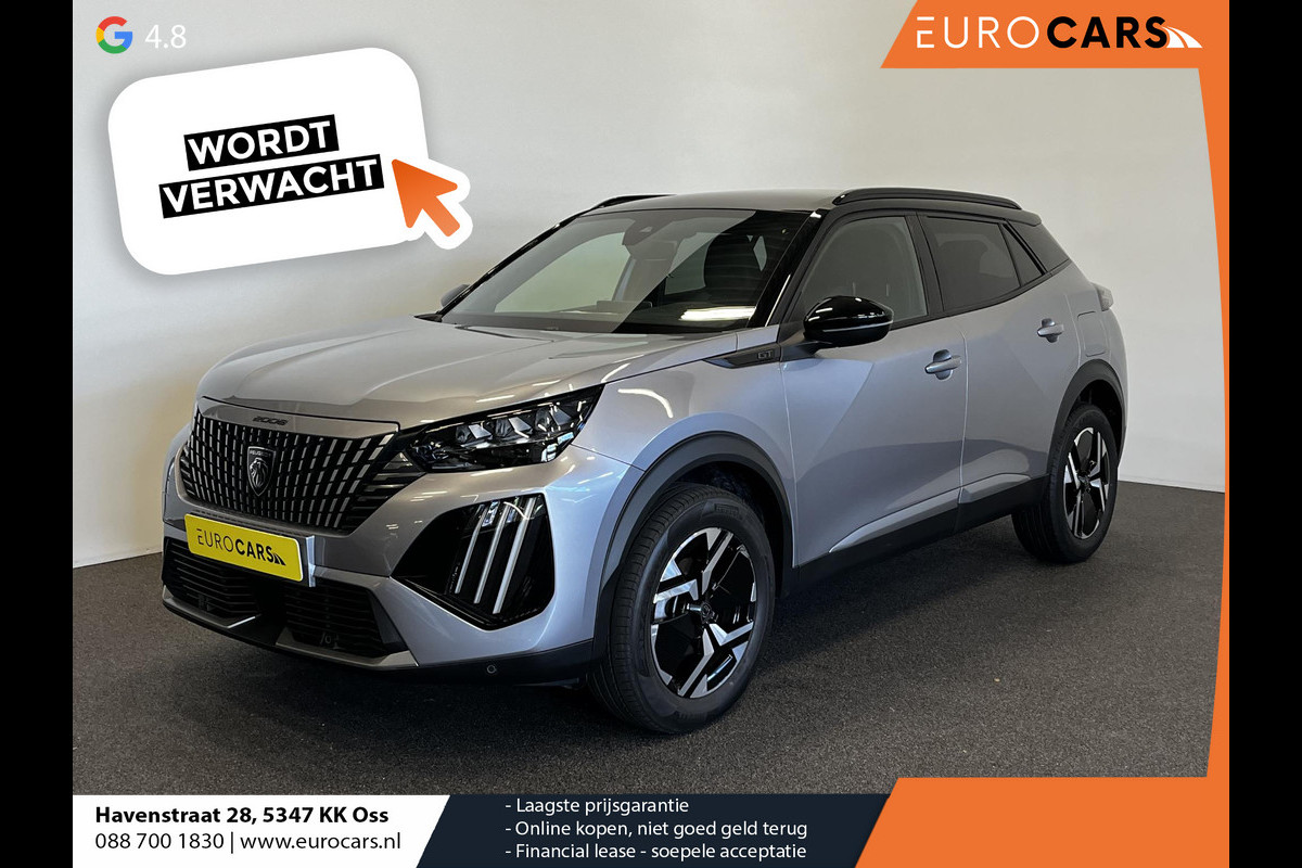 Peugeot 2008 1.2 PureTech 130pk Automaat GT-Line Navigatie Apple Carplay/Android Auto Camera Parkeersensoren Ledverlichting Cruise Control Virtual Cockpit Climate Control Lichtmetalen velgen