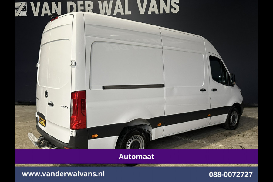 Mercedes-Benz Sprinter 317 CDI 170pk 9G-Tronic Automaat 3500kg Trekhaak L2H2 Euro6 Airco | Camera | Navigatie | Apple Carplay Android Auto, Cruisecontrol, Parkeersensoren