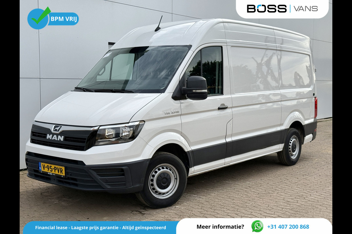 MAN TGE 3.140 2.0 TDI Automaat L3H3 Airco Cruise Control Carplay Camera Parkeersensoren V+A