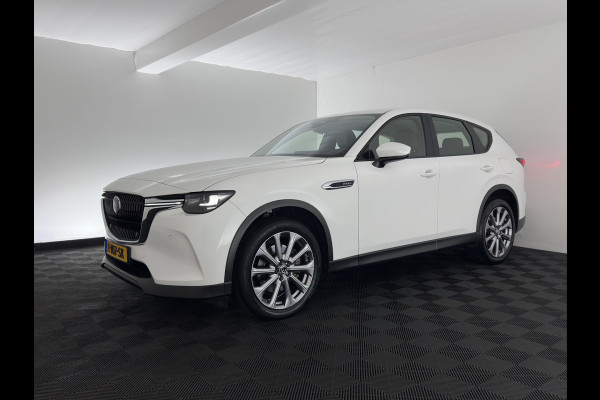Mazda CX-60 2.5 e-SkyActiv PHEV Exclusive-Line AWD [3-Fase] (Plug-in) (INCL-BTW) Aut. *LEATHER | FULL-LED | BLINDSPOT | HEATED/COOLED-COMFORTSEATS | MEMORY-PACK | DIGI-COCKPIT | KEYLESS | DAB | NAVI-FULLMAP | CAMERA | CARPLAY | SHIFTPADDLES | HEAD-UP | 20"ALU*