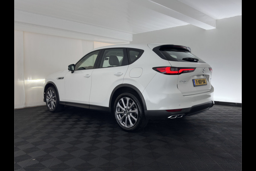 Mazda CX-60 2.5 e-SkyActiv PHEV Exclusive-Line AWD [3-Fase] (Plug-in) (INCL-BTW) Aut. *LEATHER | FULL-LED | BLINDSPOT | HEATED/COOLED-COMFORTSEATS | MEMORY-PACK | DIGI-COCKPIT | KEYLESS | DAB | NAVI-FULLMAP | CAMERA | CARPLAY | SHIFTPADDLES | HEAD-UP | 20"ALU*