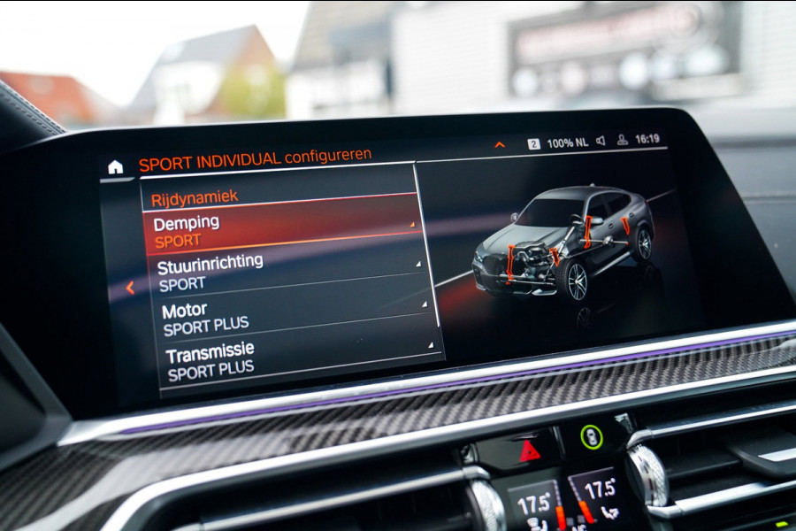 BMW X6 XDrive40i High Executive | Panorama | 360cam | Carbon | Adaptieve cruise control | Kristallen pook | 22 inch | Dealer onder