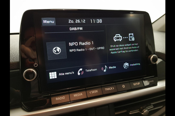 Kia Picanto 1.0 DPi Automaat DynamicLine Navigatie Apple Carplay/Android Auto Airco Camera DAB Lichtmetalen velgen Bluetooth