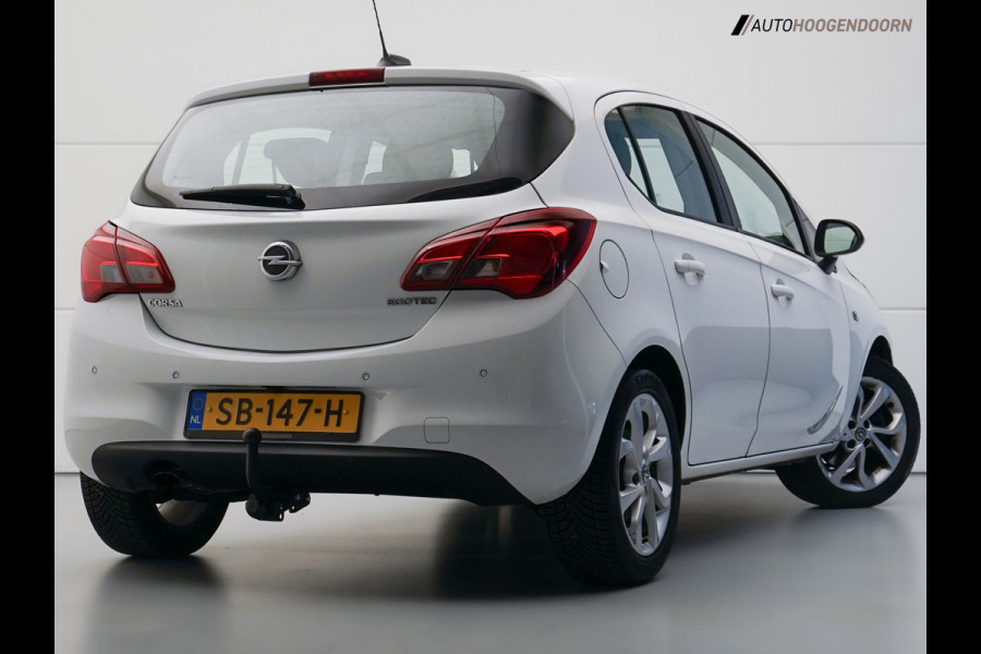 Opel Corsa 1.0 Turbo Online Edition Luxe (APPLE CARPLAY,TREKHAAK,ACHTERUITRIJCAMERA,CRUISE CONTROL,PARKEERSENSOREN,LM-VELGEN)