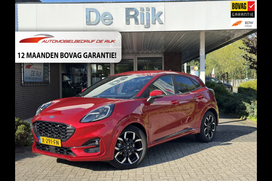 Ford Puma 1.0 EcoBoost Hybrid ST-Line X First Edition | B&O, Stoel+Stuurverw., Navi, Carplay/Android, Camera, ACC, Half leder |
