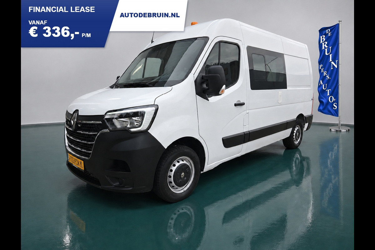Peugeot Boxer /Renault Master 2.3 dCi L2H2 DC 7-Persoons Airco Cruisecontrol 136Pk Dubbelcabine