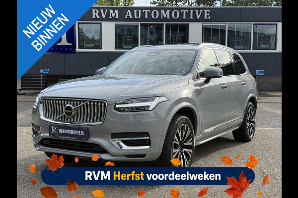 Volvo XC90 Volvo XC90 T8 Plug-in Hybrid ULTIMATE Bright VAN:54.900,- VOOR: 52.877,- UW HERFSTVOORDEEL:2.023,-| SOH 100%| 7 PERSOONS| HARMAN KARDON| 360 CAMERA| ELEK. TREKHAAK|  PANO| ACHTERBANK VERWARMD| HUD| PILOT ASSIST| VOLVO DEALER ONDERHOUDEN|