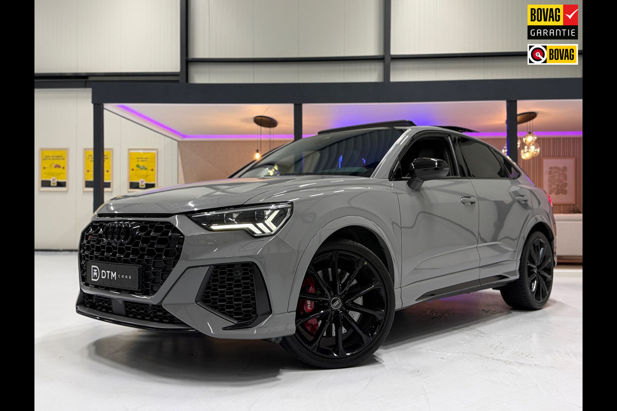 Audi RS Q3 Sportback 2.5 TFSI QUATTRO|Pano | Nardo Grey | Matrix LED | B&O | RS Sportstoelen | Keyless | Blindspot