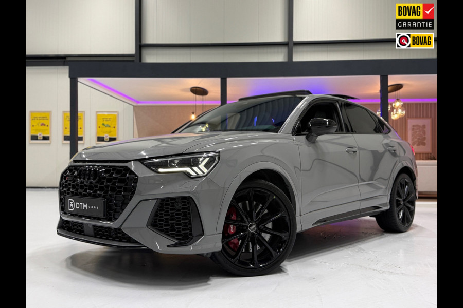 Audi RS Q3 Sportback 2.5 TFSI QUATTRO|Pano | Nardo Grey | Matrix LED | B&O | RS Sportstoelen | Keyless | Blindspot