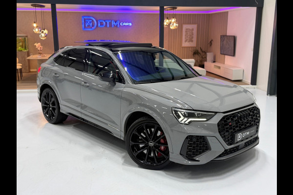 Audi RS Q3 Sportback 2.5 TFSI QUATTRO|Pano | Nardo Grey | Matrix LED | B&O | RS Sportstoelen | Keyless | Blindspot