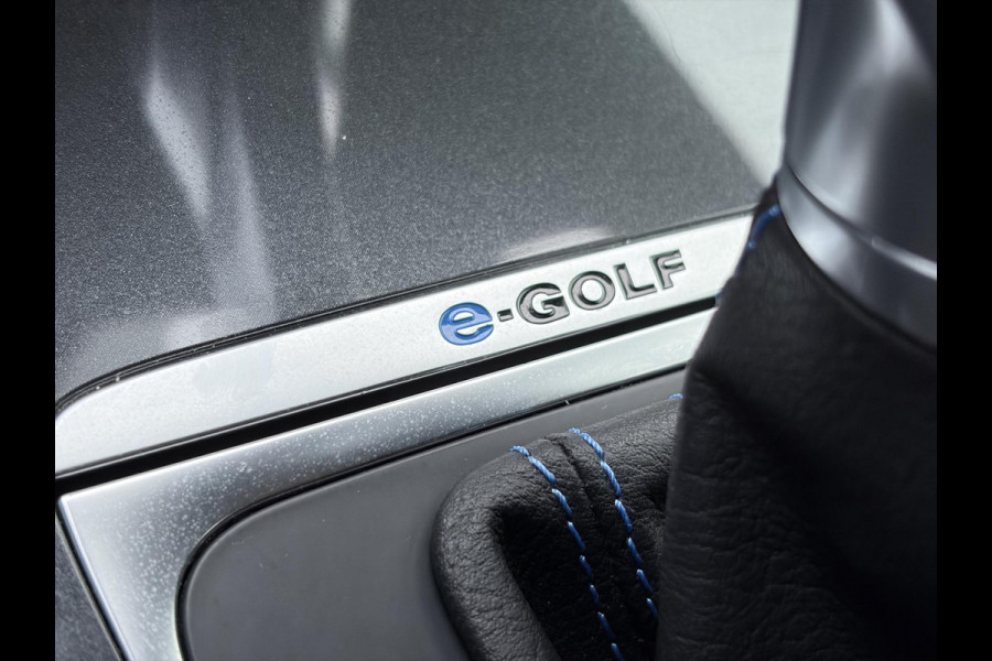Volkswagen e-Golf e-Golf ✓SOH 85,18 %✓2e Eigenaar✓Carplay✓Navi✓Clima✓Cruise✓Pdc V+A✓136pk✓Lm velgen✓Bj 12-2018✓N.A.P✓Apk tot 10-2027
