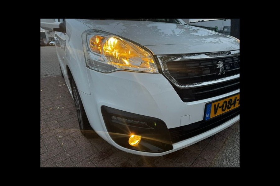 Peugeot Partner 1.6 BlueHDi 100pk Premium Pack Euro6 155.000km Airco,Navigatie,Schuifdeur