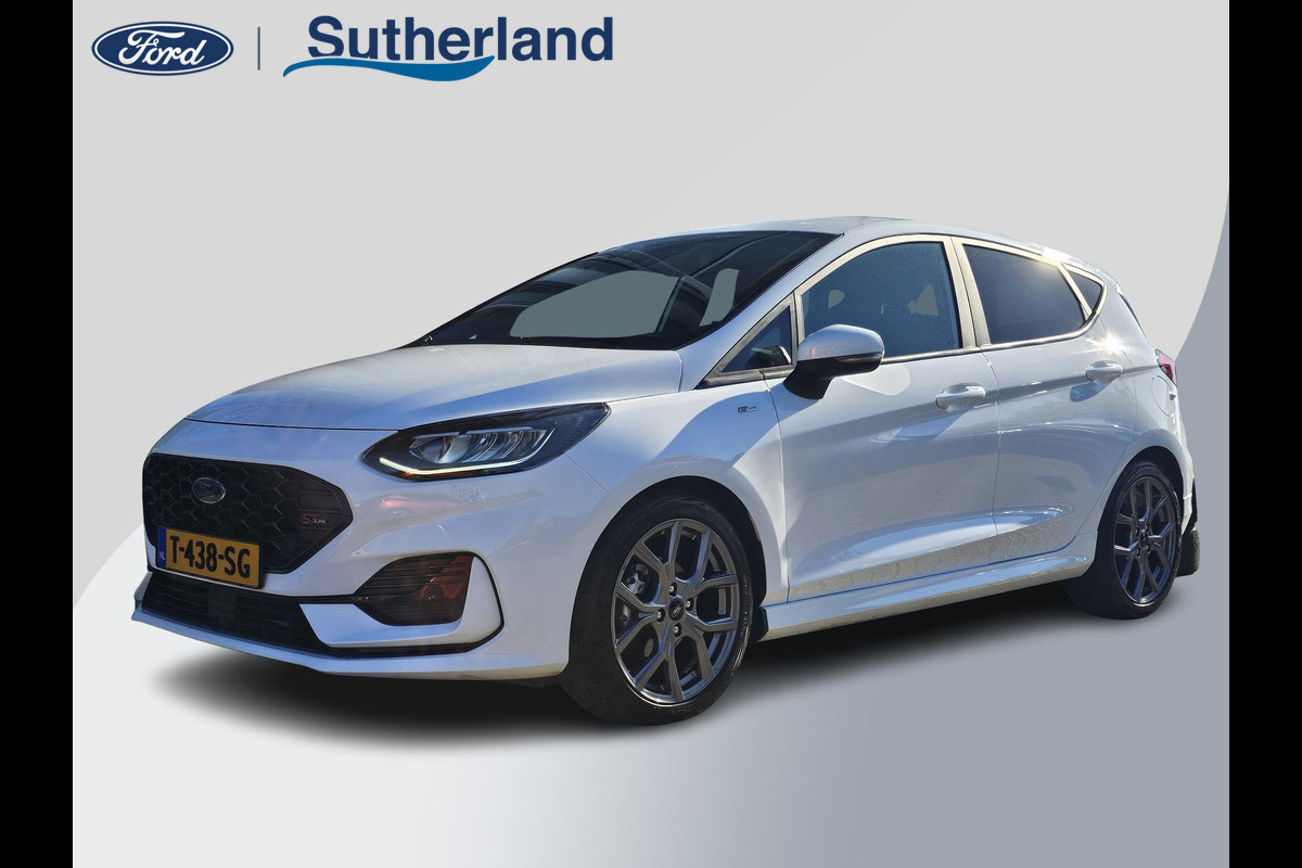 Ford Fiesta 1.0 EcoBoost Hybrid ST-Line X Nieuwstaat | Led | PDC | Navigatie | Achteruitrijcamera | Lane assist | 17'' velgen | Winterpack | B&O audi etc.