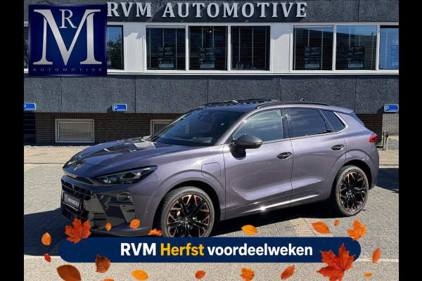 CUPRA Terramar 1.5 e-HYBRID 200kW VZ DSG VAN: € 48.900,- VOOR: 45.877,- UW HERFSTVOORDEEL: 3.023,- 272 PK! | PLUG-IN-HYBRIDE | KEY LESS ENTRY | PANORAMADAK | 360° CAMERA | EL. STOELEN MET GEHEUGEN| RIJKLAARPRIJS INCL. 12 MND BOVAG GARANTIE