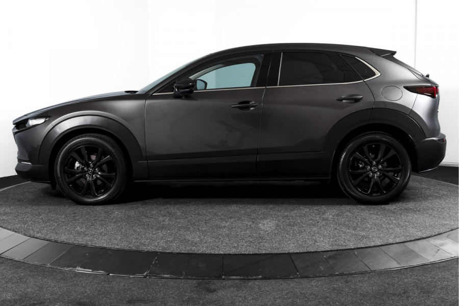 Mazda CX-30 2.0 e-SkyActiv-X 186 PK M Hybrid Nagisa Org. NL. | Adapt. Cruise | Trekhaak | Stoelverw. | PDC | Camera | NAV + App. Connect | ECC | Bose | Elek. Klep | LM 18" |
