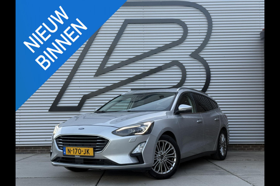 Ford FOCUS Wagon 1.0 EcoBoost Titanium Business 2e Eigenaar|Navi|Camera|Trekhaak|Clima|Stoelverwarming|PDC V+A|Carplay|APK tot 04-2027