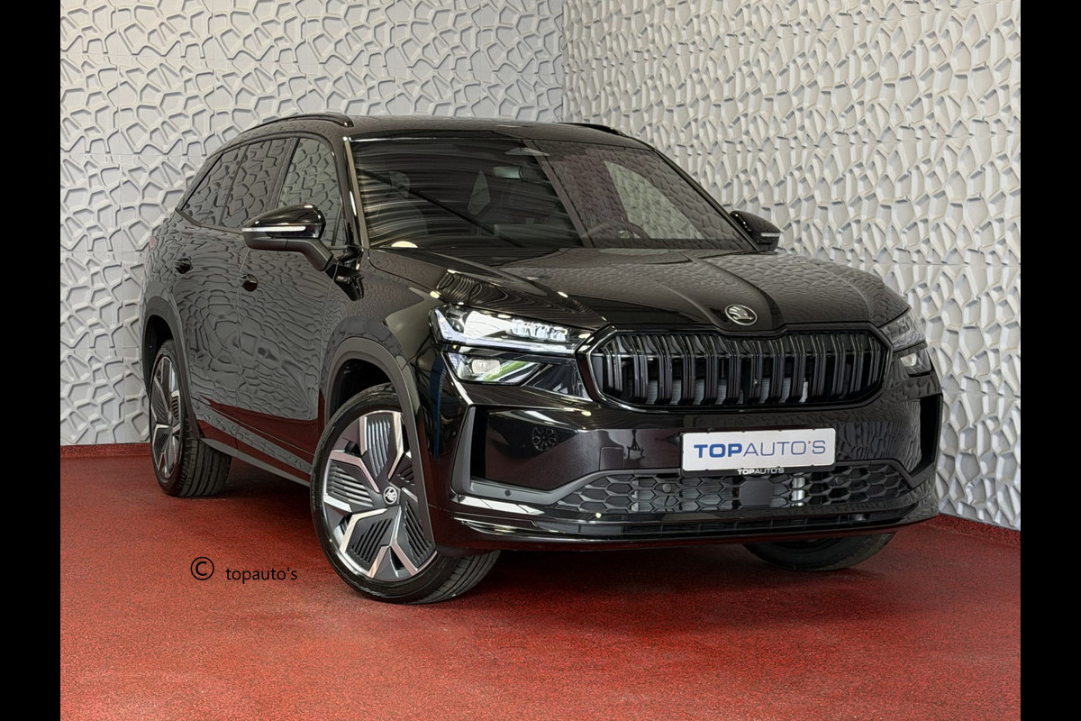 Škoda Kodiaq Sportline iV Gloednieuw (PHEV 120KM) DSG | Panorama | Trekhaak | Matrix LED | 20" Rila | Memory | ACC | Camera | Virtual Cockpit plug in hybrid