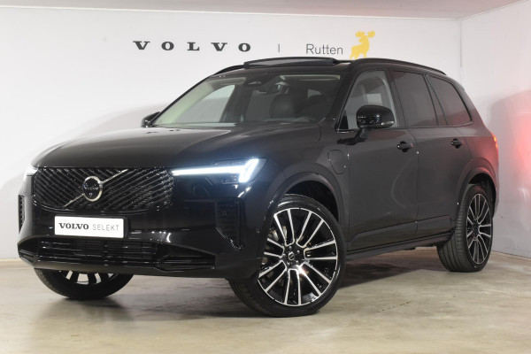 Volvo XC90 T8 455PK Plug-in hybrid AWD Ultra Dark / Bowers & Wilkins / Luchtvering / Head-Up Display / 360 Camera / Massagestoelen / Elektrisch bedienbare stoelen met geheugen / Stoelventilatie / Nappaleder / Elektrisch uitklapbare trekhaak