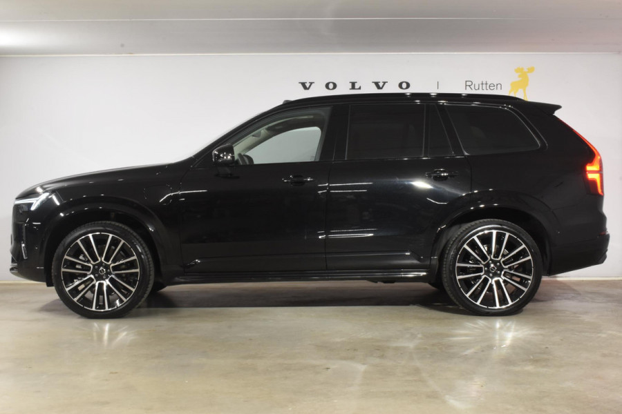 Volvo XC90 T8 455PK Plug-in hybrid AWD Ultra Dark / Bowers & Wilkins / Luchtvering / Head-Up Display / 360 Camera / Massagestoelen / Elektrisch bedienbare stoelen met geheugen / Stoelventilatie / Nappaleder / Elektrisch uitklapbare trekhaak