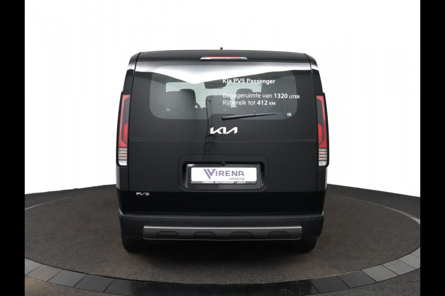 Kia PV5 Passenger Elite 71.2 kWh - 11kW 3-fase - 5 Zits - 360°-camera - Parkeersensoren, voor-, zij- en achterkant - 7 Jaar of 150.000 Fabrieksgarantie