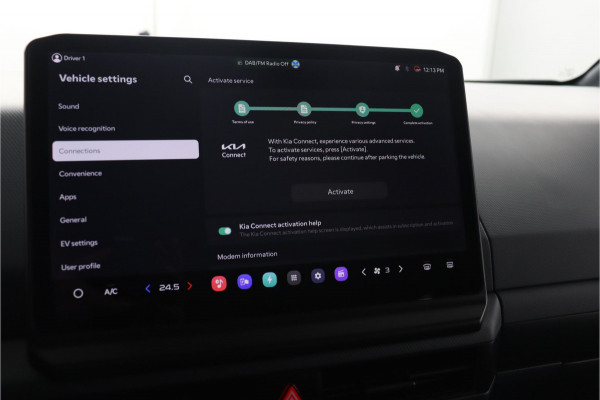 Kia PV5 Passenger Elite 71.2 kWh - 11kW 3-fase - 5 Zits - 360°-camera - Parkeersensoren, voor-, zij- en achterkant - 7 Jaar of 150.000 Fabrieksgarantie