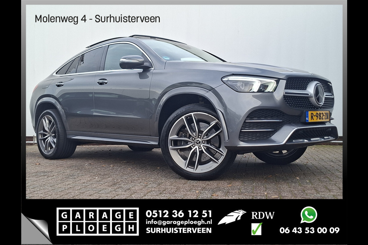 Mercedes-Benz GLE Coupé 350 e 4MATIC Premium Plus AMG Pano Elek.Trekhaak Burmester 360° HUD Stoelverw/ventilatie Luchtvering Voll!