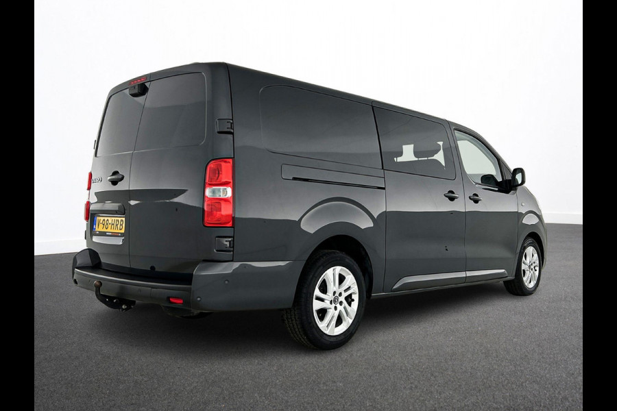 Opel Vivaro 2.0 Diesel 180pk L3 Automaat Dubbele Cabine 2 schuifdeuren Android Auto/Apple CarPlay Navigatie Keyless Entry&Start Climate Control Camera Cruise Control Houten afwerking laadruimte Trekhaak lichtmetalen velgen