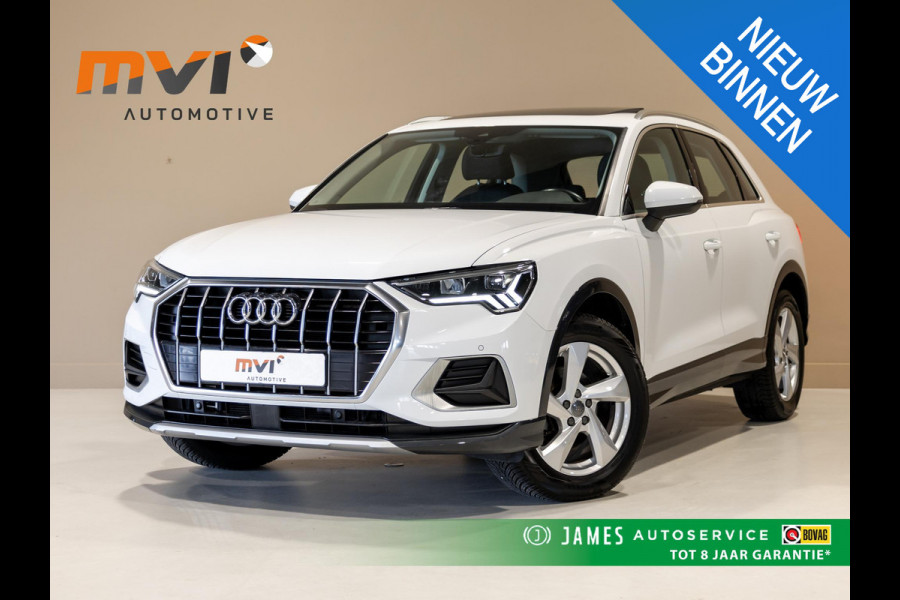 Audi Q3 35 TFSI Advanced / 150pk / Panorama dak / Stoelverwarming / Dodehoek herkenning / Achteruitrij camera /