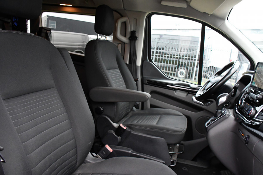 Ford Transit Custom 300 2.0 TDCI L2H1 DC Raptor Edition Limited Camera, Cruise, Carplay, 130pk, Automaat, Sensoren, Multimedia, 2 x Schuifdeur, UNIEK!