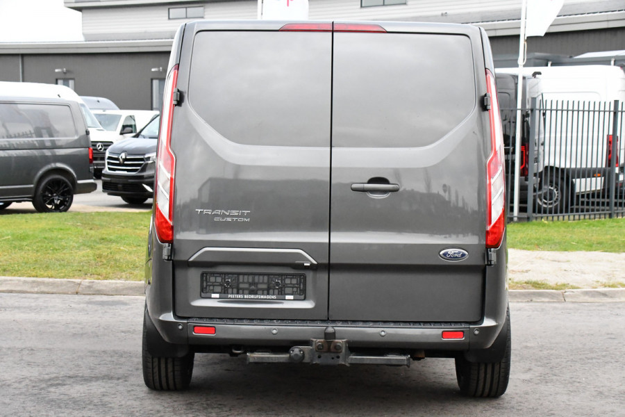 Ford Transit Custom 300 2.0 TDCI L2H1 DC Raptor Edition Limited Camera, Cruise, Carplay, 130pk, Automaat, Sensoren, Multimedia, 2 x Schuifdeur, UNIEK!