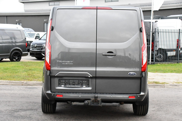 Ford Transit Custom 300 2.0 TDCI L2H1 DC Raptor Edition Limited Camera, Cruise, Carplay, 130pk, Automaat, Sensoren, Multimedia, 2 x Schuifdeur, UNIEK!