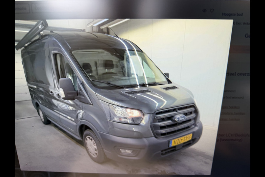 Ford Transit 290 2.0 TDCI L2H2 Trend / vaste prijs rijklaar € 25.950 ex btw / lease vanaf € 424 / euro 6 / bpm vrij / ingerichte laadruimte / onderweg naar ons toe