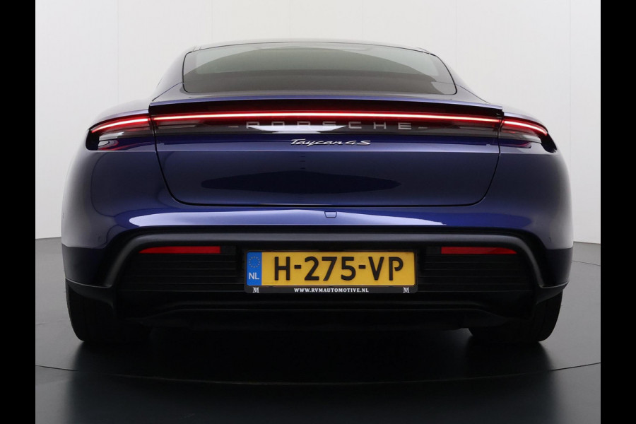 Porsche Taycan 4S Performance 84 kWh SOH 91%| VAN: 56.900,- VOOR: 53.877,- UW HERFSTVOORDEEL: 3.023,-| 18 VOUDIGE STOELVERSTELLING| PORSCHE DEALER ONDERHOUDEN| ORIG. NL NAP 1STE EIGENAAR| 360 CAM| PANORAMADAK|