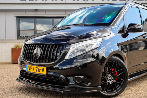 Mercedes-Benz Vito 114 CDI Lang AMG Edition 9G Automaat! UNIEK! NIEUW|LED|NAVI CarPlay|Camera|Leder|SideBars|Spoiler|19inch|Black