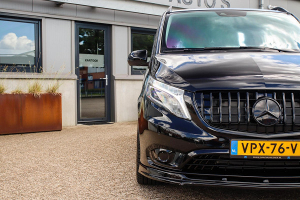 Mercedes-Benz Vito 114 CDI Lang AMG Edition 9G Automaat! UNIEK! NIEUW|LED|NAVI CarPlay|Camera|Leder|SideBars|Spoiler|19inch|Black