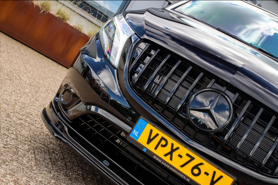 Mercedes-Benz Vito 114 CDI Lang AMG Edition 9G Automaat! UNIEK! NIEUW|LED|NAVI CarPlay|Camera|Leder|SideBars|Spoiler|19inch|Black