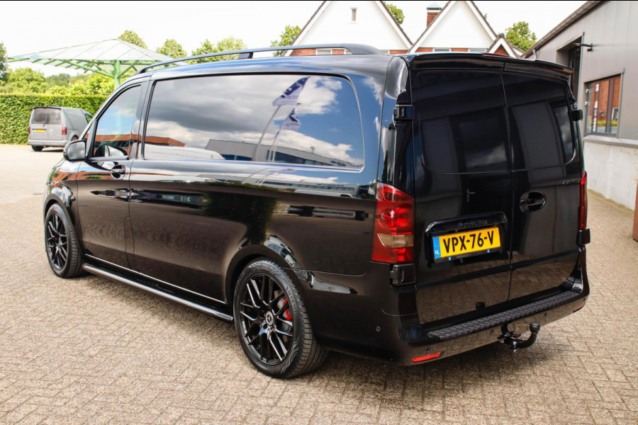Mercedes-Benz Vito 114 CDI Lang AMG Edition 9G Automaat! UNIEK! NIEUW|LED|NAVI CarPlay|Camera|Leder|SideBars|Spoiler|19inch|Black