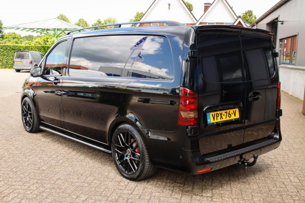 Mercedes-Benz Vito 114 CDI Lang AMG Edition 9G Automaat! UNIEK! NIEUW|LED|NAVI CarPlay|Camera|Leder|SideBars|Spoiler|19inch|Black