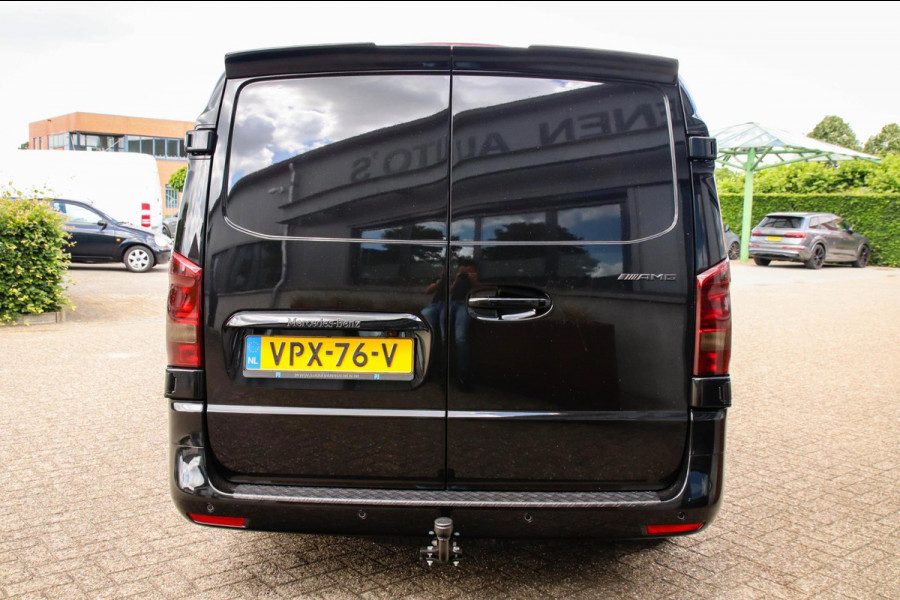 Mercedes-Benz Vito 114 CDI Lang AMG Edition 9G Automaat! UNIEK! NIEUW|LED|NAVI CarPlay|Camera|Leder|SideBars|Spoiler|19inch|Black
