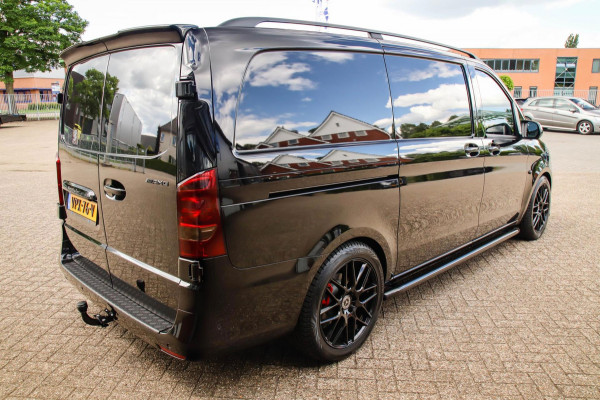 Mercedes-Benz Vito 114 CDI Lang AMG Edition 9G Automaat! UNIEK! NIEUW|LED|NAVI CarPlay|Camera|Leder|SideBars|Spoiler|19inch|Black