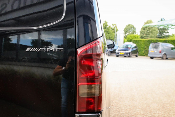 Mercedes-Benz Vito 114 CDI Lang AMG Edition 9G Automaat! UNIEK! NIEUW|LED|NAVI CarPlay|Camera|Leder|SideBars|Spoiler|19inch|Black