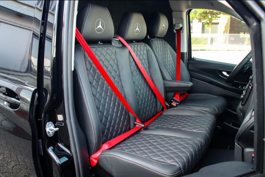 Mercedes-Benz Vito 114 CDI Lang AMG Edition 9G Automaat! UNIEK! NIEUW|LED|NAVI CarPlay|Camera|Leder|SideBars|Spoiler|19inch|Black