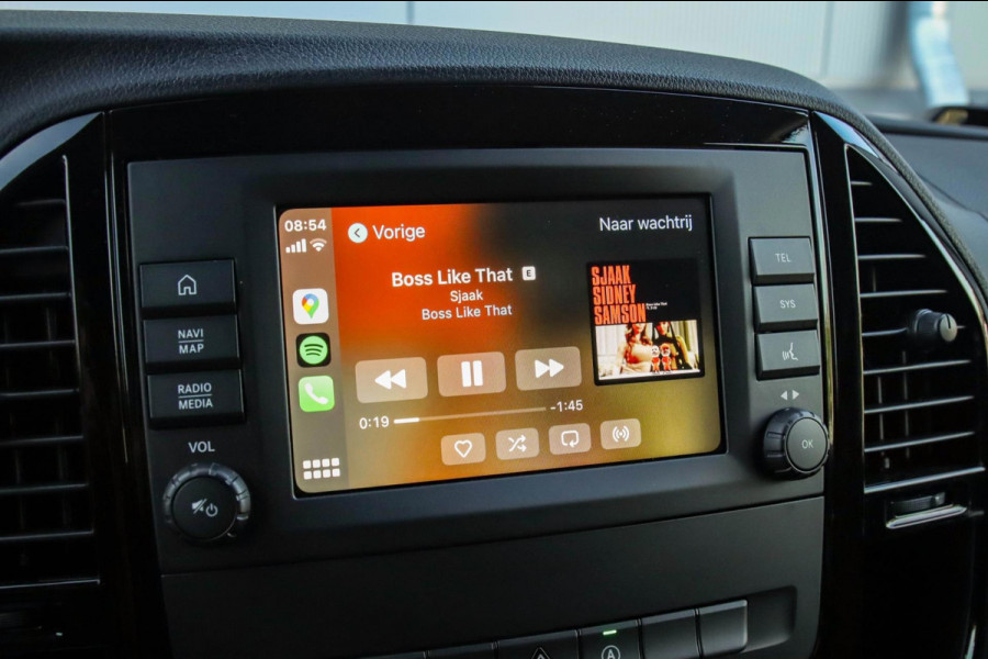Mercedes-Benz Vito 114 CDI Lang AMG Edition 9G Automaat! UNIEK! NIEUW|LED|NAVI CarPlay|Camera|Leder|SideBars|Spoiler|19inch|Black