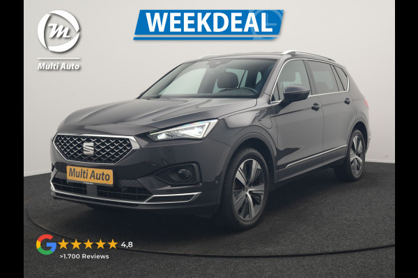 Seat Tarraco 1.4 TSI e-Hybrid Xcellence PHEV 245pk Dealer O.H. | Trekhaak Af Fabriek | Adaptive Cruise | Camera | Keyless | Sportstoelen Verwarmd | Apple Carplay | Virtual | Navigatie | DAB | 19"L.M | Plug In Hybrid |